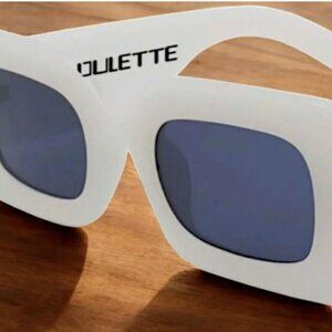Zoulette luxury white sunglasses - New